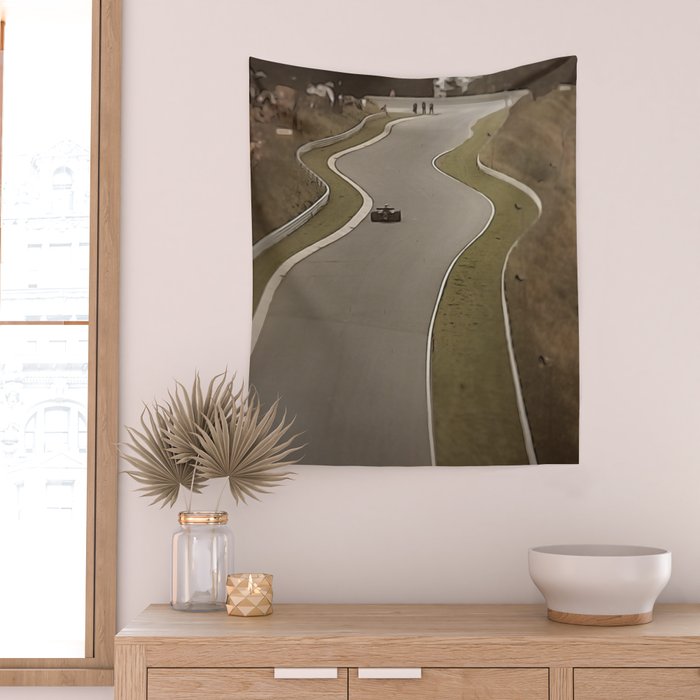 Nurburgring Nordschleife Formula 1 Racing Wall Tapestry Gallery Image 2