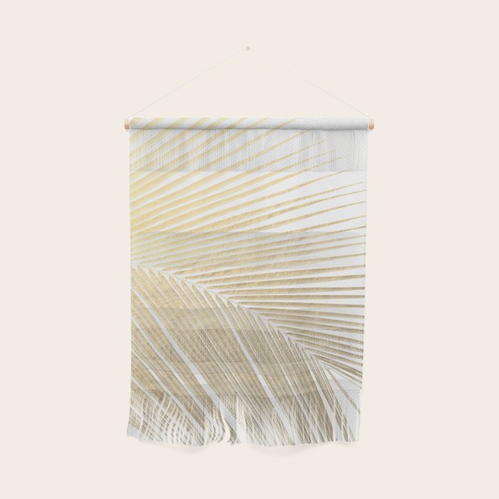 Palm leaf - gold Wall Hanging Gallery Image 1