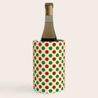 Christmas Polka Dot Pattern Wine Chiller Gallery Image 1