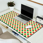 Christmas Polka Dot Pattern Desk Mat Gallery Image 2