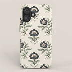 Elegant Vintage Floral Pattern iPhone Case Gallery Image 1
