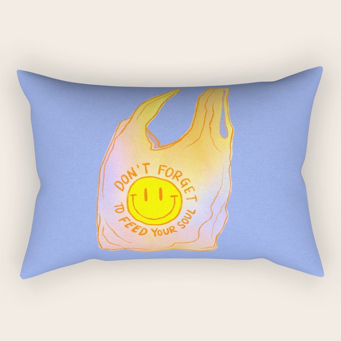 Feed Your Soul Rectangular Pillow Gallery Image 1