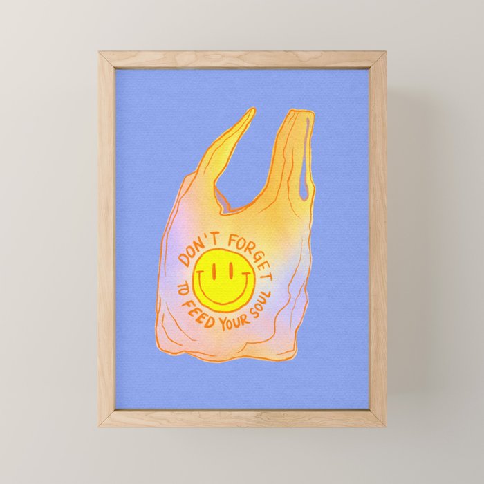 Feed Your Soul Mini Art Print Gallery Image 1