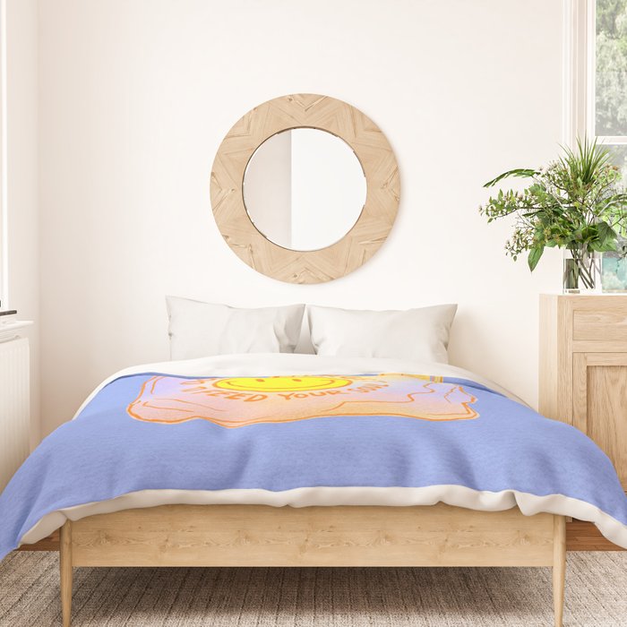 Feed Your Soul Duvet Cover Gallery Image 3