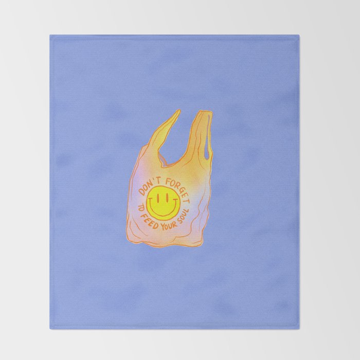 Feed Your Soul Throw Blanket Gallery Image 2