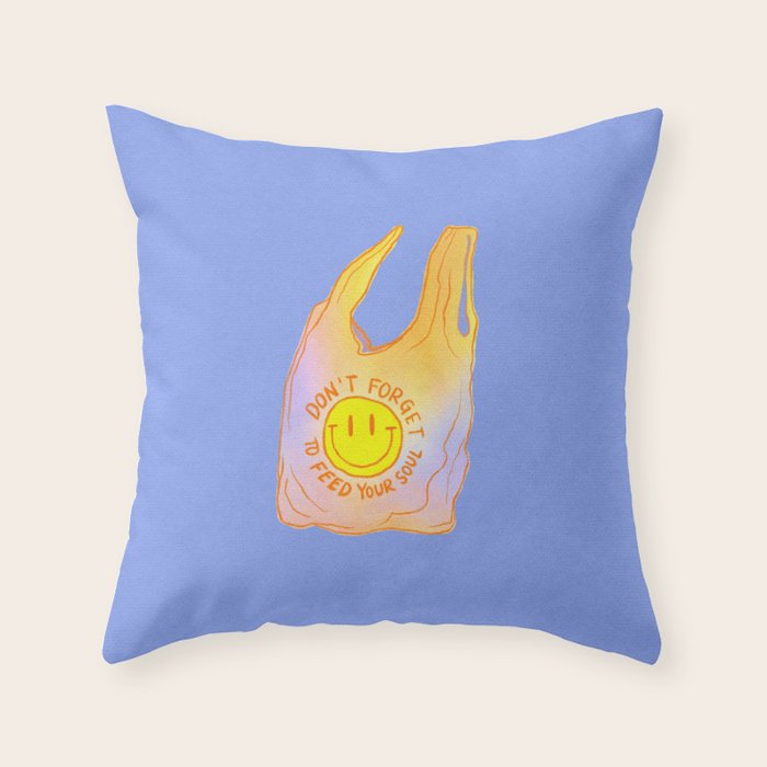 Feed Your Soul Throw Pillow Gallery Image 6