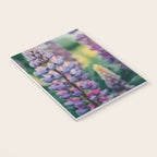 Lupine - spring flower nature photograph Notebook Gallery Image 3