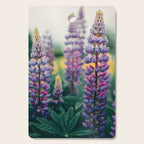 Lupine - spring flower nature photograph Cutting Board Gallery Image 1