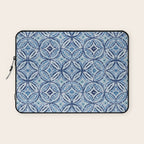 Moroccan Vibes Indigo C Laptop Sleeve Gallery Image 1