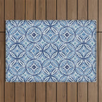 Moroccan Vibes Indigo C Outdoor Rug Gallery Image 1