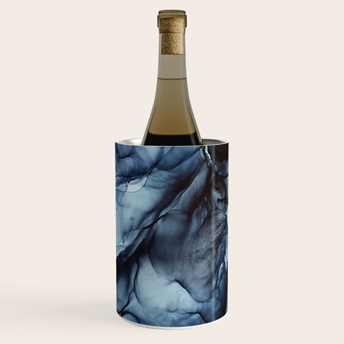 Blush and Darkness Abstract Paintings Wine Chiller Gallery Image 1