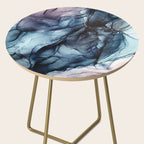 Blush and Darkness Abstract Paintings Side Table Gallery Image 2