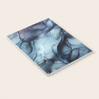 Blush and Darkness Abstract Paintings Notebook Gallery Image 3