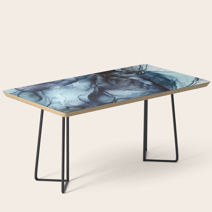 Blush and Darkness Abstract Paintings Coffee Table Gallery Image 1