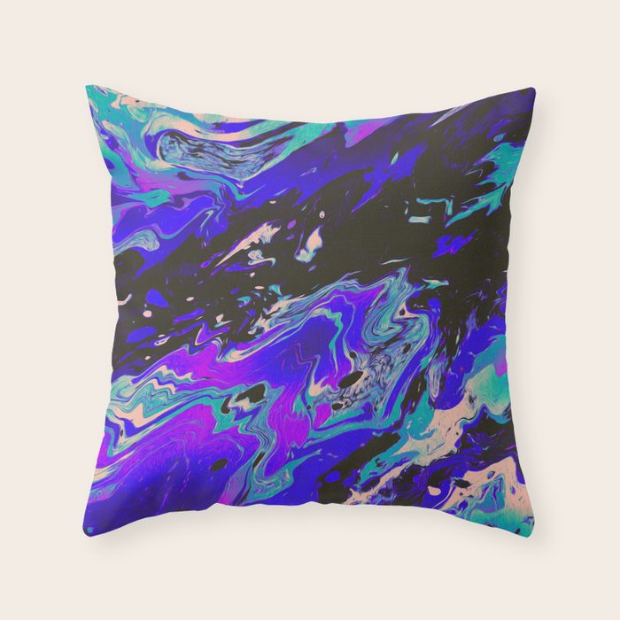 SAVE YOURSELF Throw Pillow Gallery Image 1