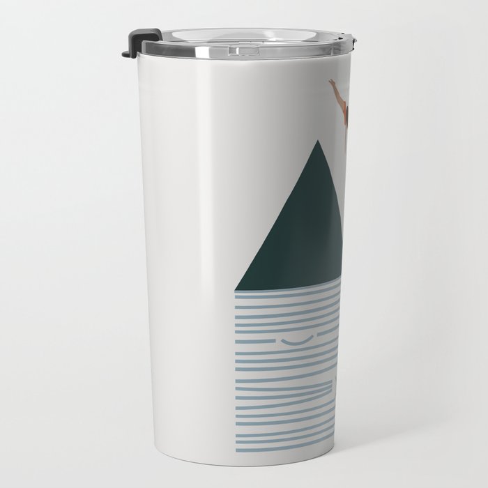 Cat Landscape 83 Travel Mug Gallery Image 3