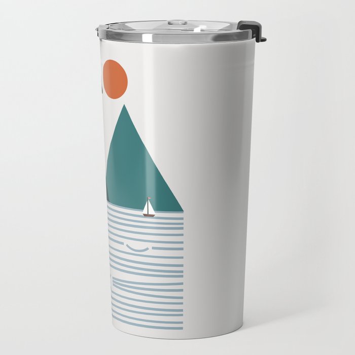 Cat Landscape 83 Travel Mug Gallery Image 2