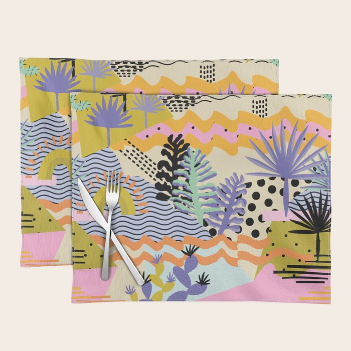 Summer in Palm Springs Placemat Gallery Image 1