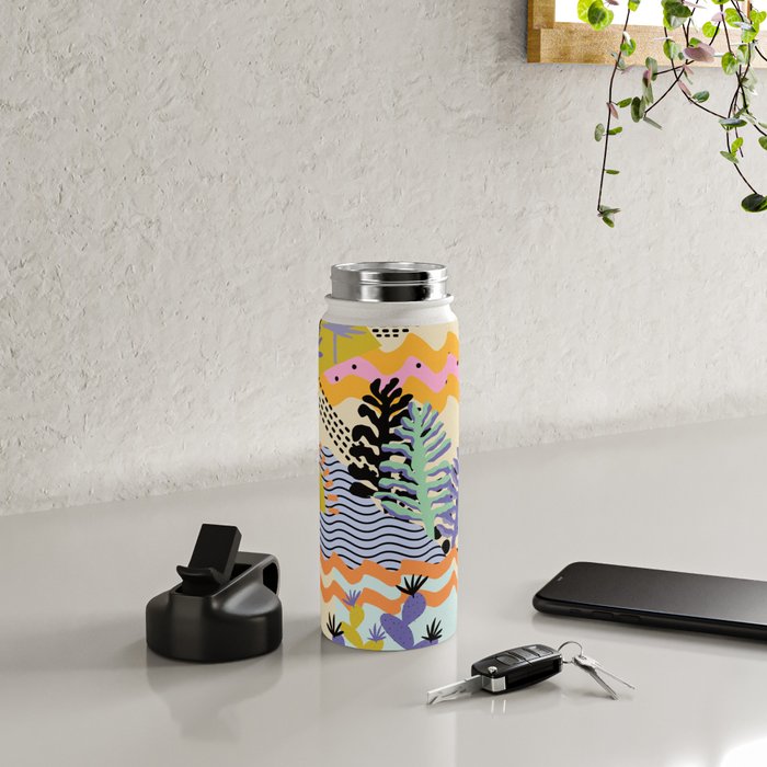 Summer in Palm Springs Water Bottle Gallery Image 4
