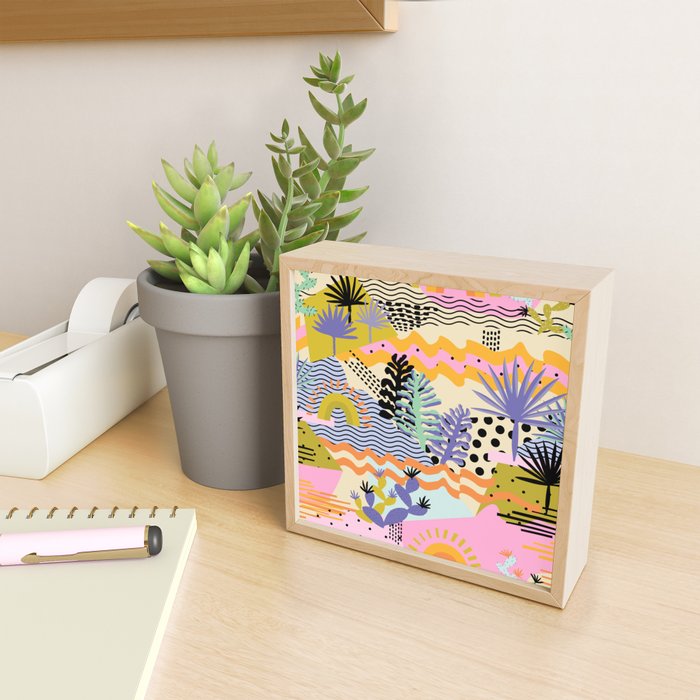 Summer in Palm Springs Mini Art Print Gallery Image 2