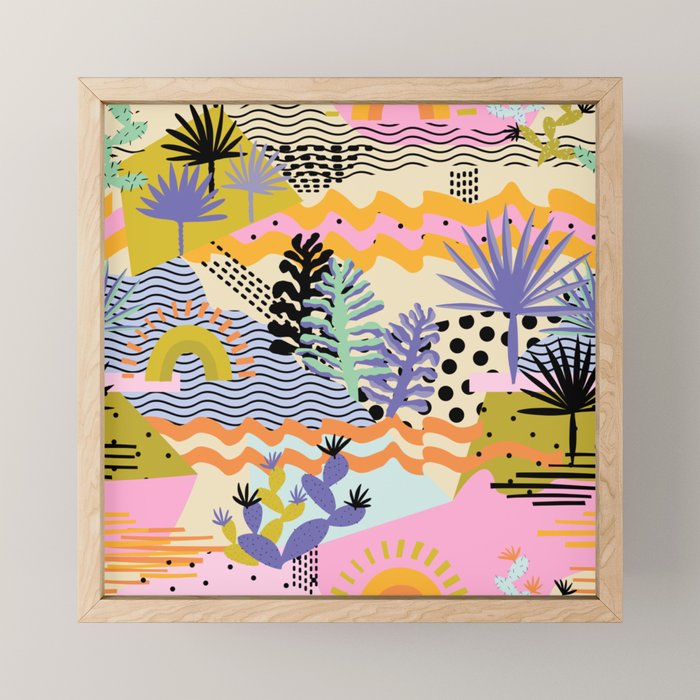 Summer in Palm Springs Mini Art Print Gallery Image 1