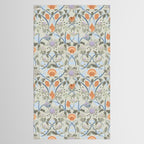 Beach thistle and shells with backgrd pattern Tablecloth Gallery Image 2