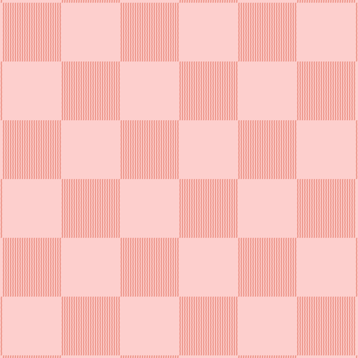 Textured Plaid pattern pink and white Coffee Mug Gallery Image 2