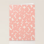 Contemporary Geometric Shapes - Soft Pink Stationery Card Gallery Image 2