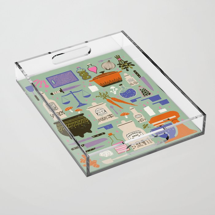 Kitchen Witch Acrylic Tray Gallery Image 1