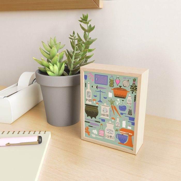 Kitchen Witch Mini Art Print Gallery Image 2