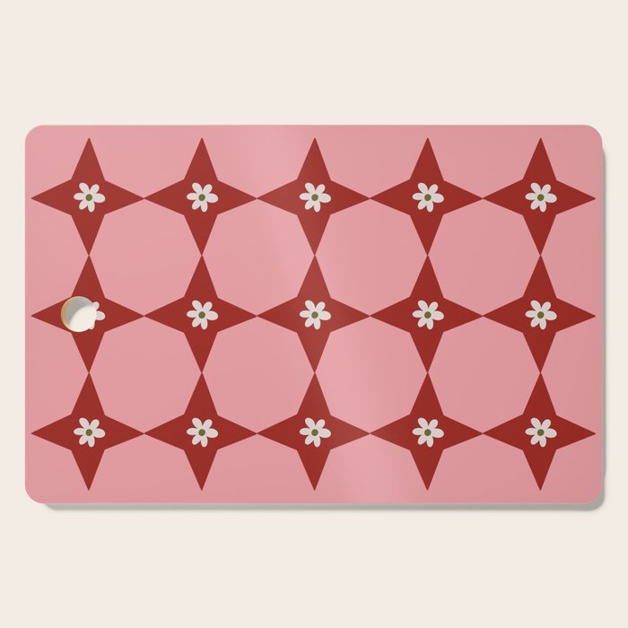 Flower Tile I Cutting Board Gallery Image 1