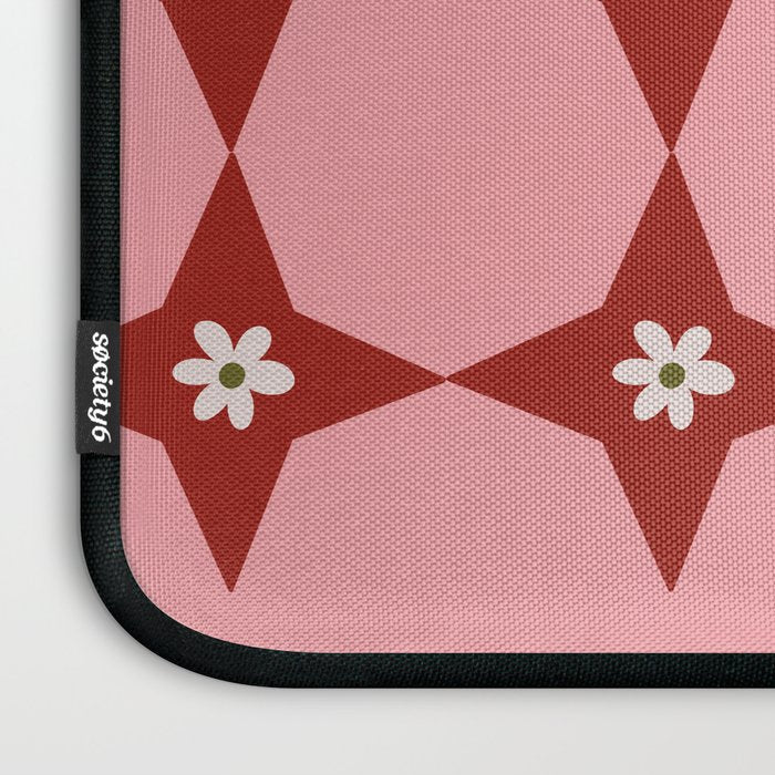 Flower Tile I Laptop Sleeve Gallery Image 3