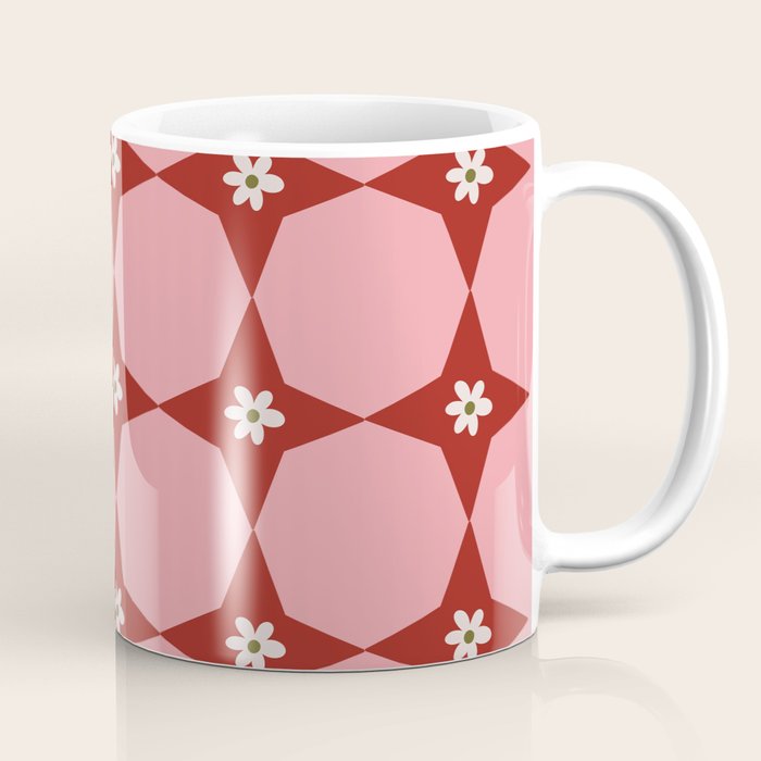 Flower Tile I Coffee Mug Gallery Image 1