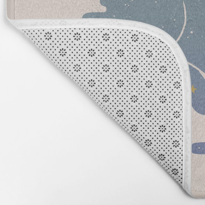 Lepus Constellation: Pastel Bath Mat Gallery Image 2