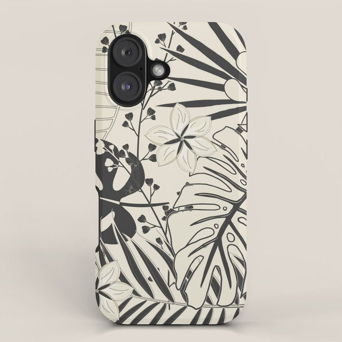Minimal Botanica 2 iPhone Case Gallery Image 1