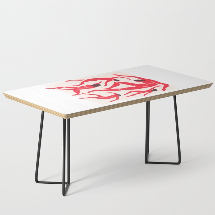 The Dance 3 | Henri Matisse - La Danse | Scarlet Red Edition Coffee Table Gallery Image 1