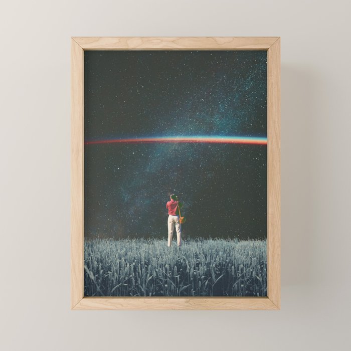 Saw The Light Mini Art Print Gallery Image 1