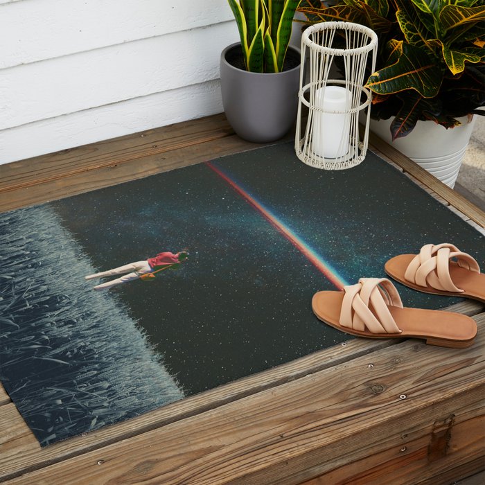 Saw The Light Outdoor Rug Gallery Image 2