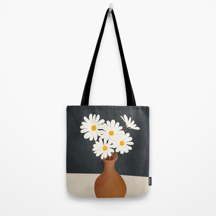 Flowers in a Vase 02 Tote Bag Gallery Image 2