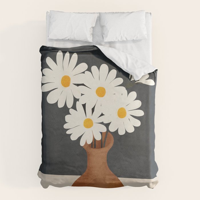Flowers in a Vase 02 Duvet Cover Gallery Image 6