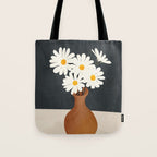 Flowers in a Vase 02 Tote Bag Gallery Image 1