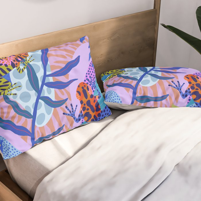 Poison Dart Frogs Pillow Sham Gallery Image 2