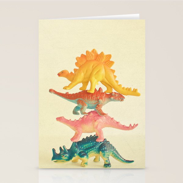 Dinosaur Antics Stationery Card Gallery Image 2