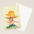 Dinosaur Antics Stationery Card Gallery Image 2