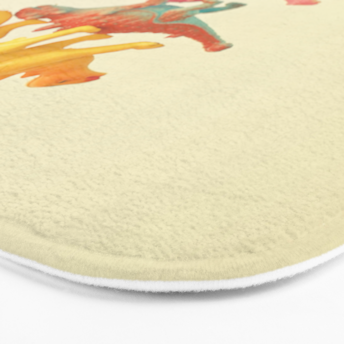 Dinosaur Antics Bath Mat Gallery Image 3