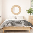 Horses - Black & White Duvet Cover Gallery Image 3