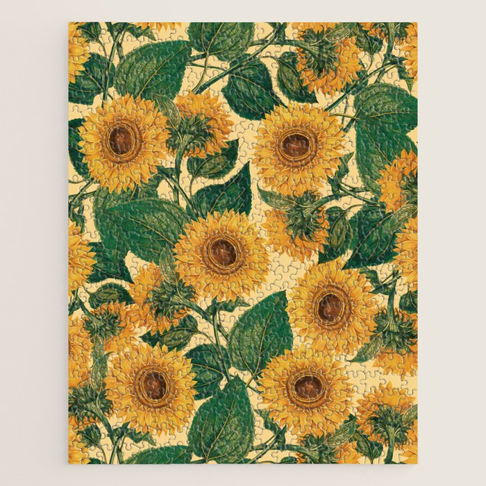 Helianthus Annuus Jigsaw Puzzle Gallery Image 1