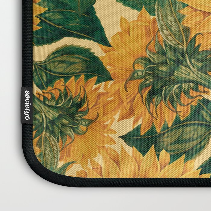 Helianthus Annuus Laptop Sleeve Gallery Image 3