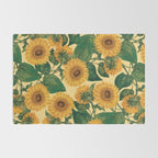 Helianthus Annuus Rug Gallery Image 2