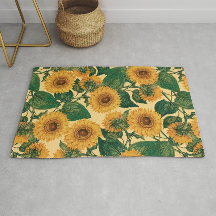 Helianthus Annuus Rug Gallery Image 1